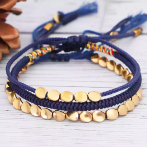 bracelet tibétain à trois branches